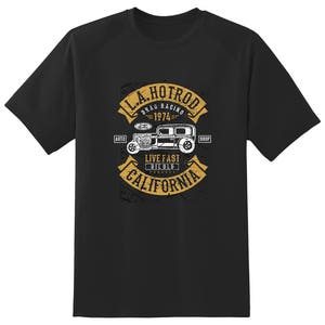 LA Hotrod Drag racing tee shirt 08012016