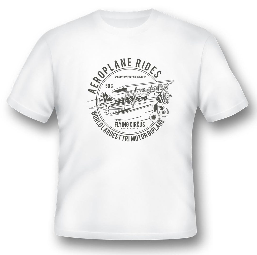 Aeroplane Rides Worlds Largest Tri Motor Biplane Tee Shirt - Etsy