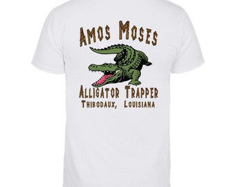 Alligator Trapper T-shirt, Louisiana Swamp Party