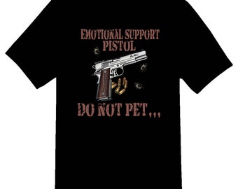 Pistole zur emotionalen Unterstützung nicht 2.Änderung schwarz oder weiß abschlag 45acp