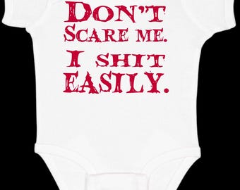 Don't Scare Me Baby Body, lustiges Gag-Geschenk