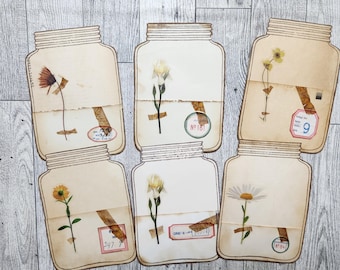 Mason Jar Pockets. For Junk Journals And More.