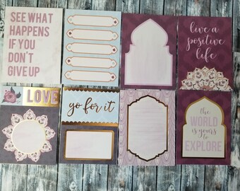 20 Marrakech Journaling Cards Cut Aparts Junk Journaling Scrapbooking Planner Supply Project Life