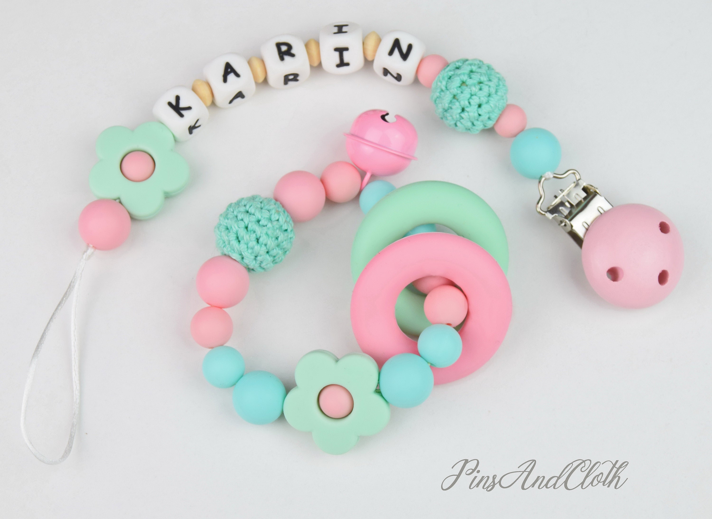 personalised wooden teether