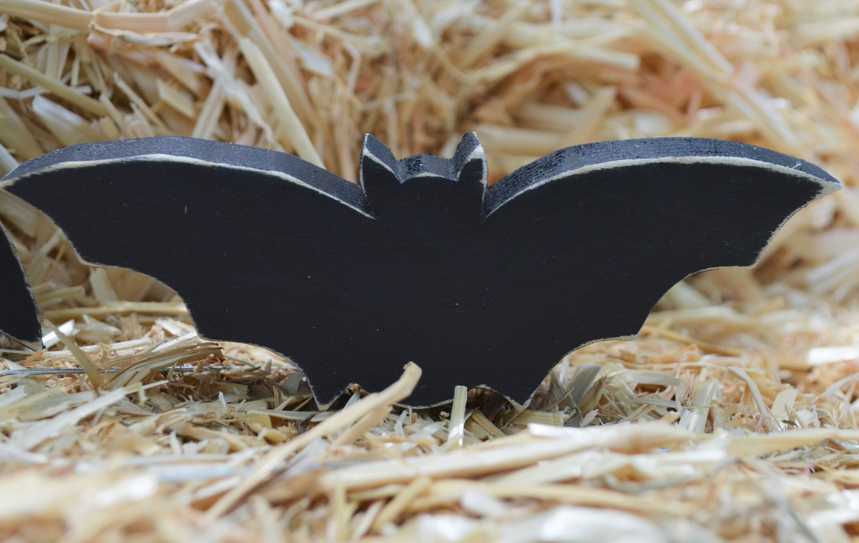 Wood Bats Halloween Decor Bats Halloween Decorations Etsy