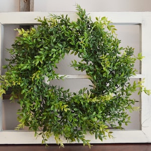 Window Frame Wreath, Framed Wreath, Window Frame, Farmhouse Wreath, Farmhouse Decor, Shabby Chic, Farmhouse Window, Window Wreath, Wreath
