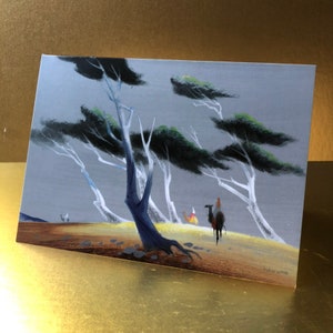 Os cartões de Natal dos Três Reis Magos por Tyrus Wong