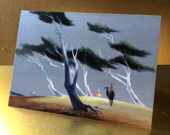 The Three Wise Men Christmas cards by Tyrus Wong