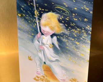 Star Gatherer Holiday Cards by Tyrus Wong.