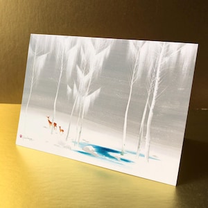Tarjetas navideñas Forest Wonder de Tyrus Wong