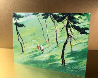 Blessed Journey Christmas cards by Tyrus Wong