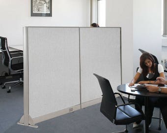 GOF Wall Mounted Office Partition, 72W x 60H / Office Panel, Room Divider (72W x 60H)