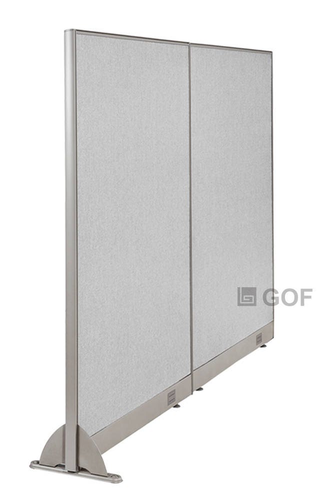 GOF 72" L-Post Connector For Office Privacy Panels