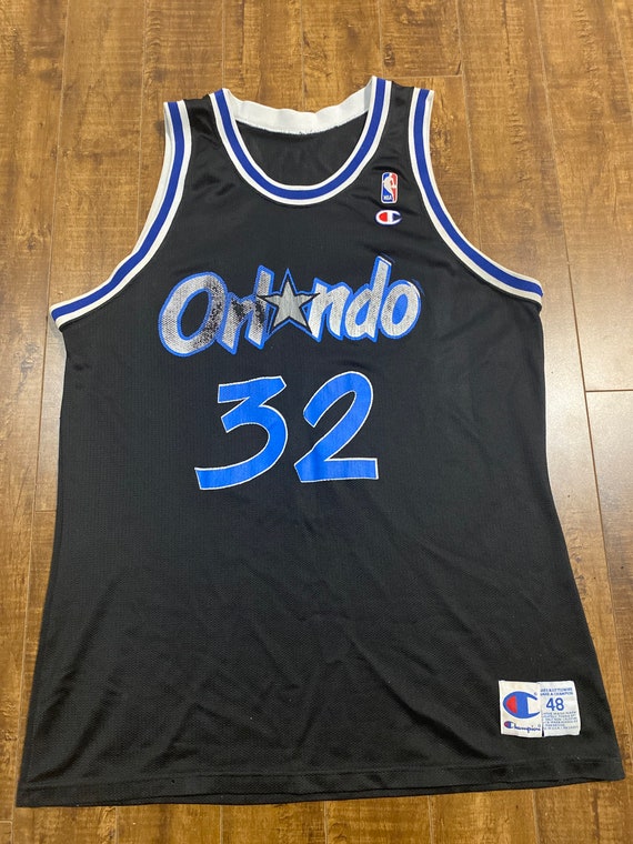 Champion Shaquille Oneal Orlando Magic 90s Jersey