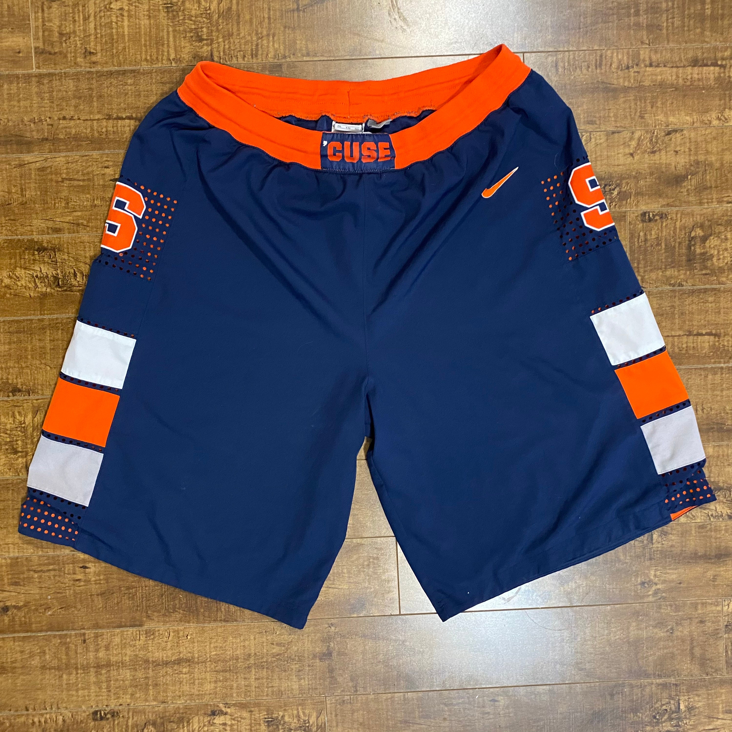 Authentische Nike Syracuse Orangemen Ncaa Basketball Shorts Etsy