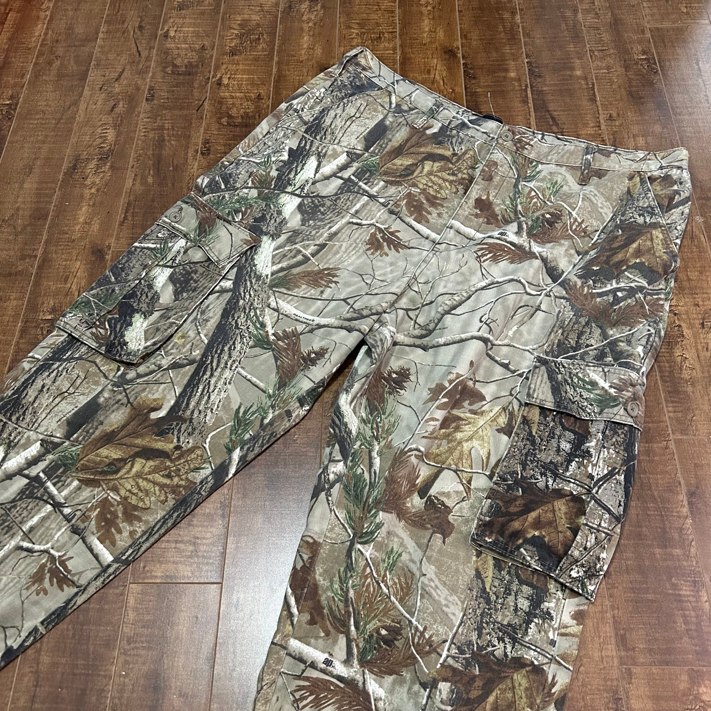 Camo Cargo Pants Realtree Camouflage Edge Mens Size 2XL 44/46 XXL