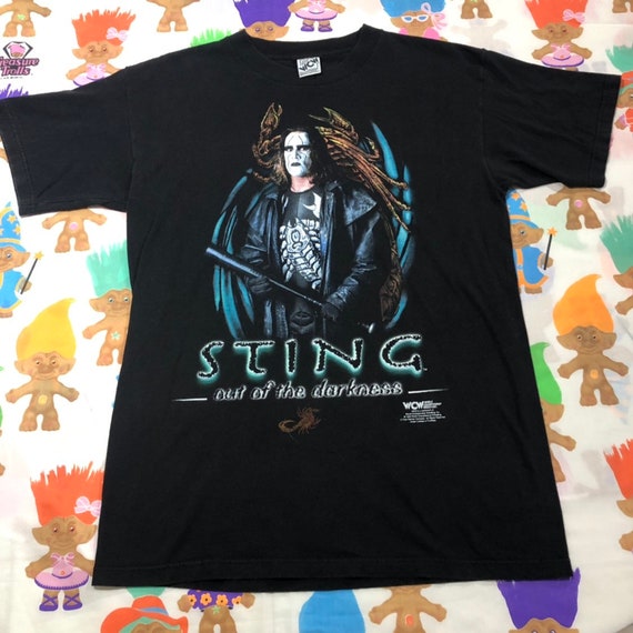 1999 WCW NWO Sting T-Shirt Size Large