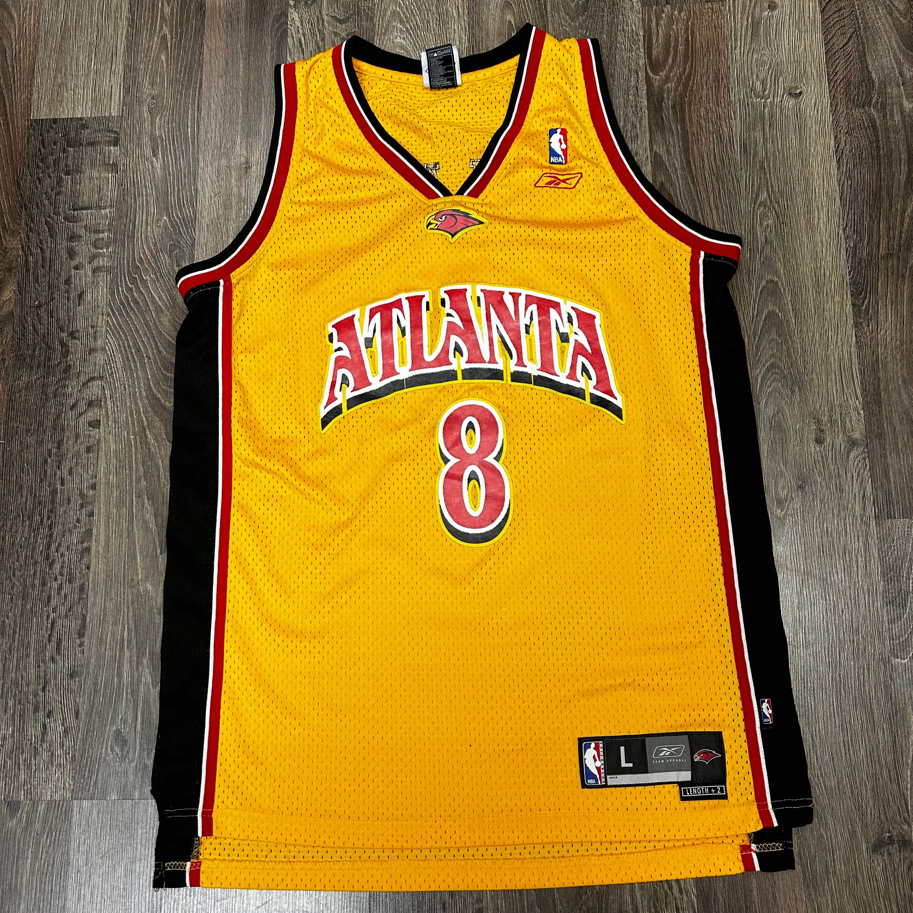 Atlanta Hawks 2022 Customized Jersey - Yellow - Jersey Teams