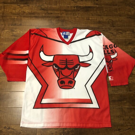 chicago bulls hockey jersey