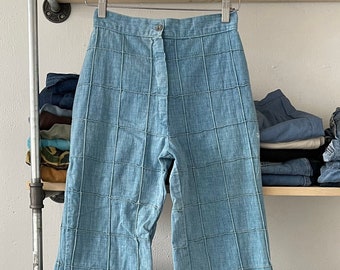 Window Pane Jeans Mens - Etsy