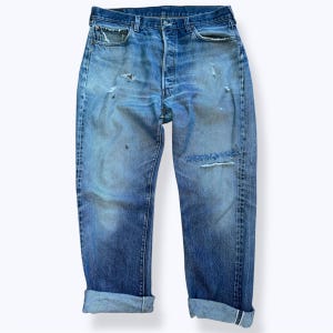 LEVI’S / 80's 501 repair selvedge denim Levi´s ® 501™ Z 80s jeans Blue | Dressinn