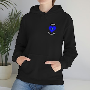 Protect Your Energy Evil Eye Heart Hoodie, Trendy Energy Eye, Boho Eye Protect Energy, Witchy Eye Oversized Hoodie, Mystical Trendy Him Her