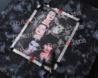 Lovely Ghouls Makeup/bag / clutch/ pouch