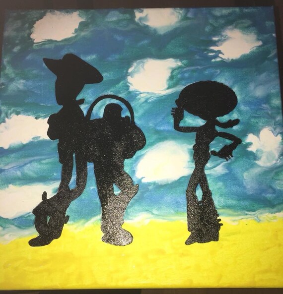 woody and buzz painting