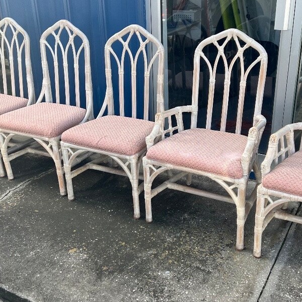 Etsy Rattan Dining Chairs