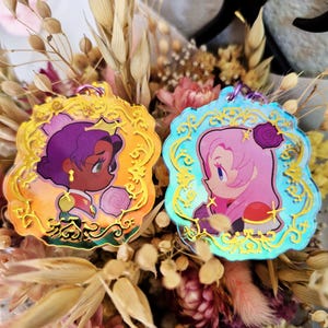 Revolutionary Girl Utena & Anthy Keychain
