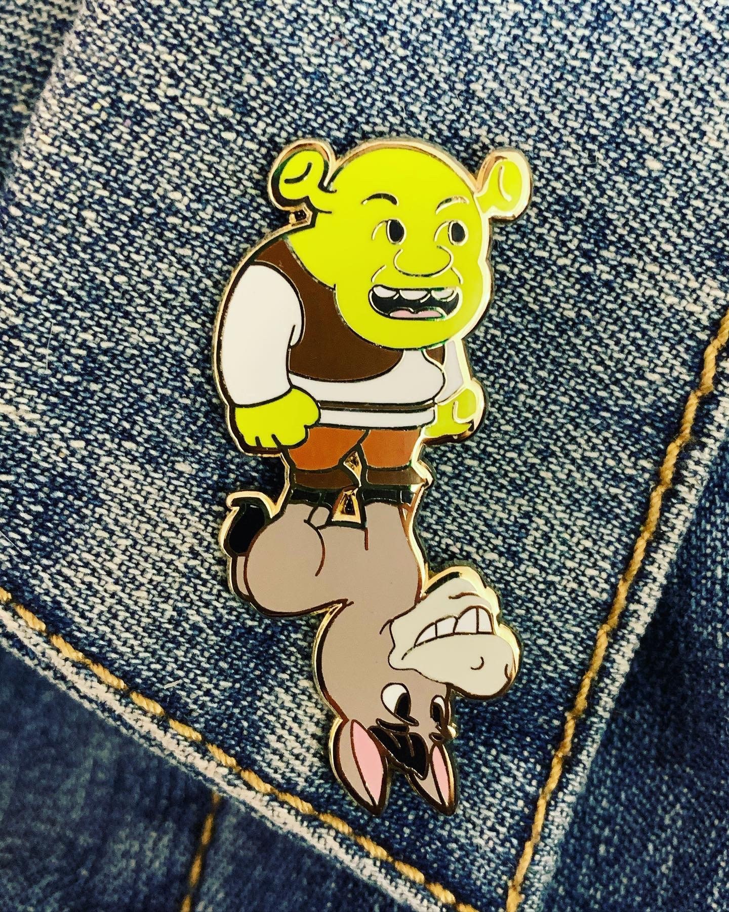 Shrek and Shadow OTP Pin for Sale by witapepsi