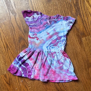 Kid&#39;s Batik Kleid Größe 2T 100% Baumwolle