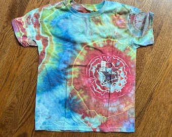 Kids Ice Dyed TShirt Size XL Youth