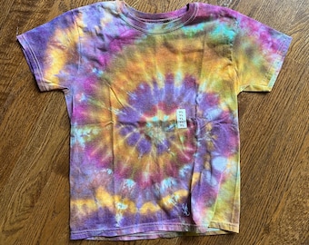Kids Ice Dyed TShirt Size L Youth