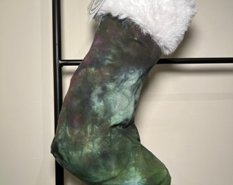 Tie-Dyed Christmas Stocking