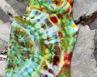 Kids Tie-Dyed Tank Girls SIze M