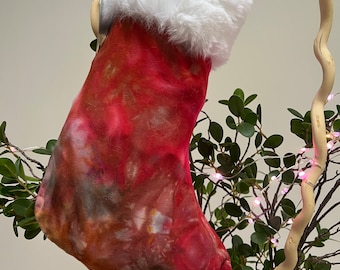 Tie-Dyed Christmas Stocking