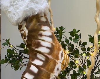 Tie-Dyed Christmas Stocking