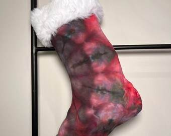 Tie-Dyed Christmas Stocking