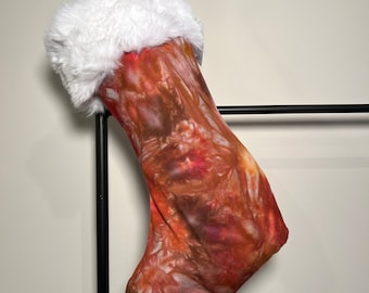 Tie-Dyed Christmas Stocking