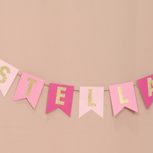 Custom Name Banner - Up to 10 letters