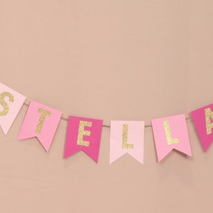 Custom Name Banner - Up to 10 letters