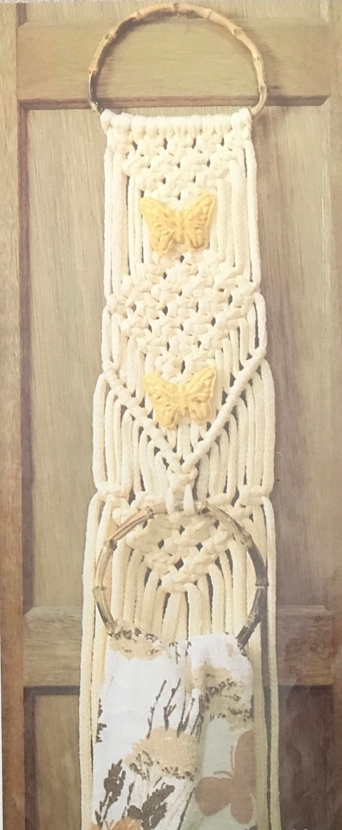 PDF Macrame Towel Holder Etsy
