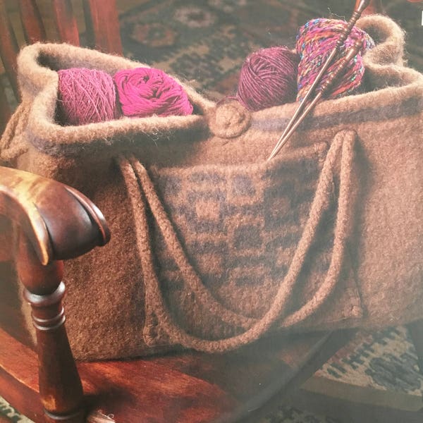 PDF Knit Felted Bag