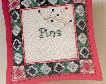 PDF Cross-Stitch/Sewing Pincushion