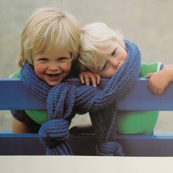 PDF Knit Children Scarf