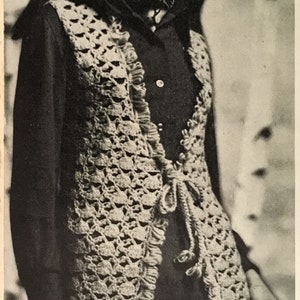 PDF Crochet Vest