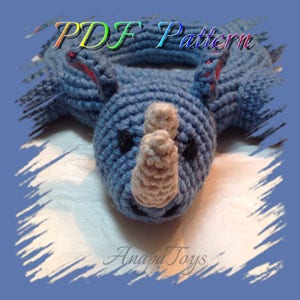 PDF Rhino Ring (AMIGURUMI)