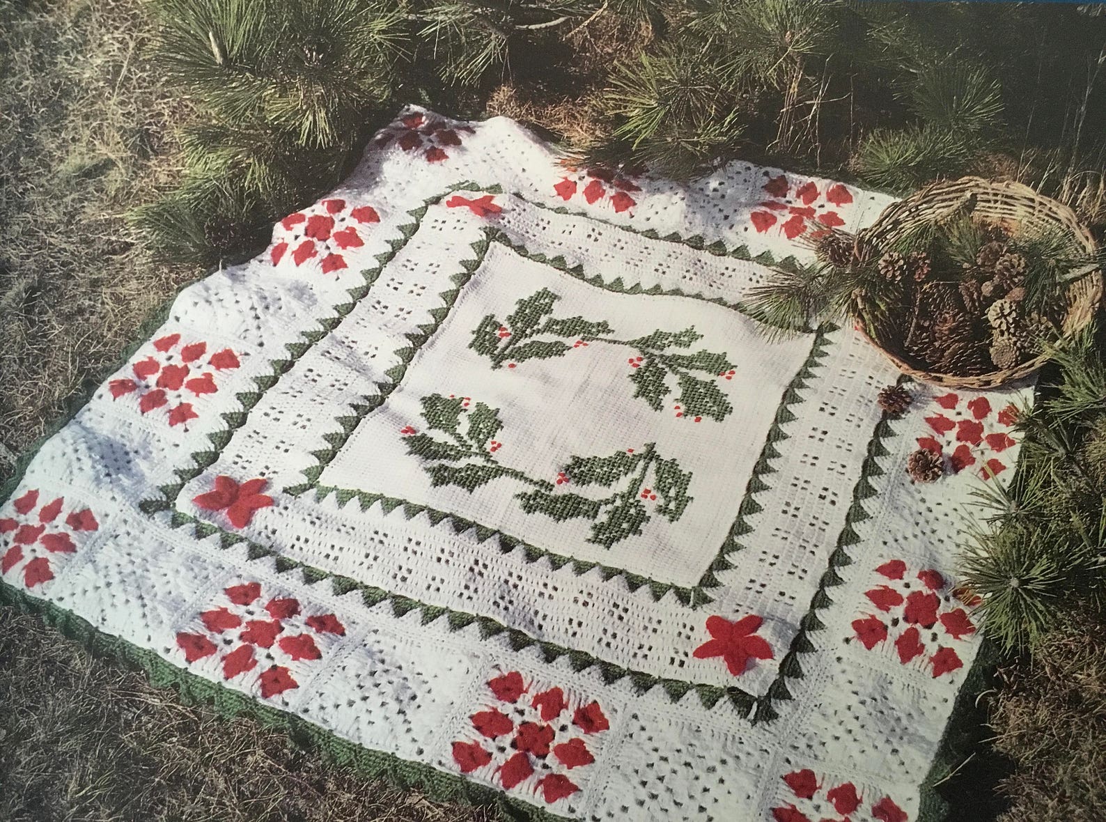 PDF Crochet/crossstitch Afghan Etsy