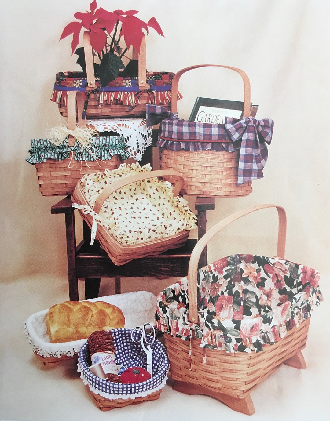 PDF Sewing Basket Liners Etsy